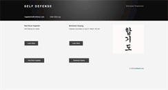 Desktop Screenshot of hapkidoselfdefense.com